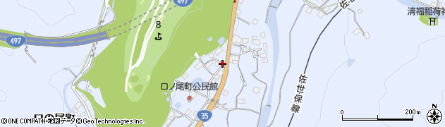 長崎県佐世保市口の尾町215周辺の地図