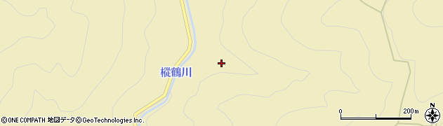 福岡県八女市矢部村北矢部周辺の地図