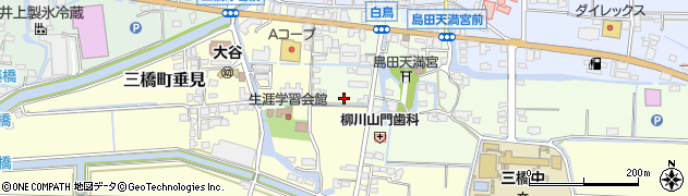 福岡県柳川市三橋町白鳥635周辺の地図