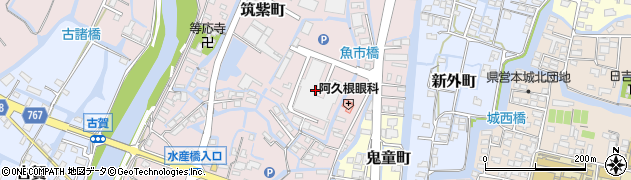 戸島氏庭園周辺の地図