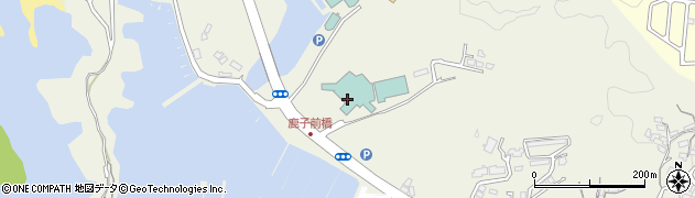 九十九島ベイサイドホテル＆リゾートフラッグス周辺の地図