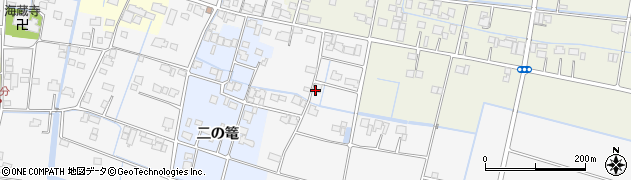 佐賀県白石町（杵島郡）沖小路周辺の地図