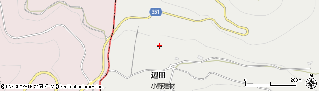 佐賀県白石町（杵島郡）辺田周辺の地図