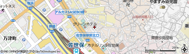 丸徳ラーメン 駅前店周辺の地図