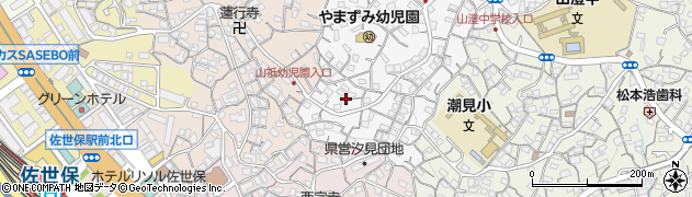 長崎県佐世保市山祇町7周辺の地図