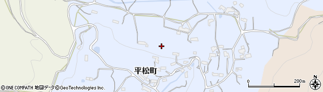 長崎県佐世保市平松町周辺の地図