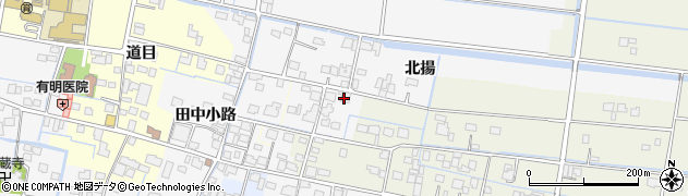 佐賀県杵島郡白石町北揚周辺の地図