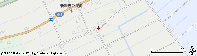 佐賀県杵島郡白石町新観音4412周辺の地図