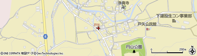 佐賀県西松浦郡有田町戸矢972周辺の地図