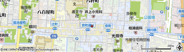 小川楽器株式会社　柳川店ショップ周辺の地図
