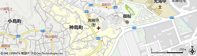 長崎県佐世保市神島町2周辺の地図