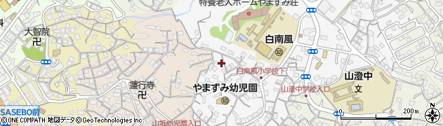 長崎県佐世保市山祇町周辺の地図
