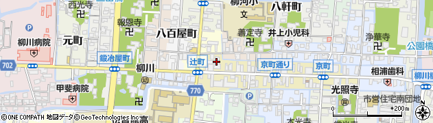 ふれあい補聴器　柳川店周辺の地図