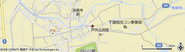 佐賀県西松浦郡有田町戸矢233周辺の地図