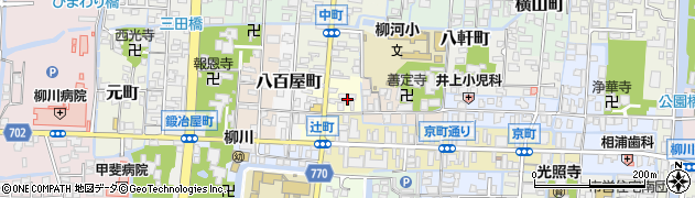 福岡県柳川市辻町23周辺の地図