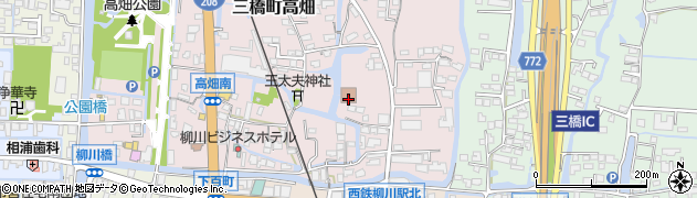 藤吉コミュニティセンター周辺の地図