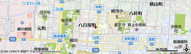 福岡県柳川市辻町17周辺の地図