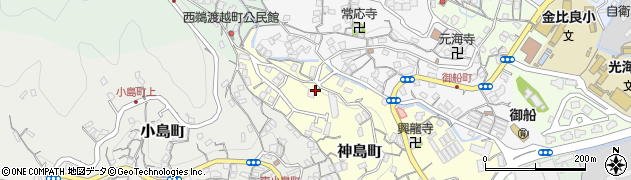 長崎県佐世保市神島町22周辺の地図
