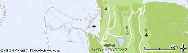 長崎県佐世保市口の尾町544周辺の地図