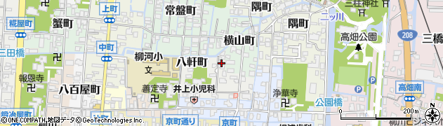 福岡県柳川市曙町12周辺の地図