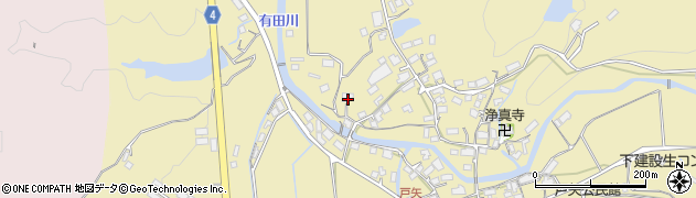 佐賀県西松浦郡有田町戸矢甲1644周辺の地図