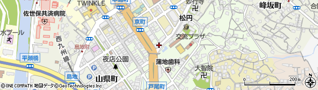 下津浦鶏肉店周辺の地図