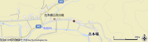 佐賀県西松浦郡有田町古木場1031周辺の地図