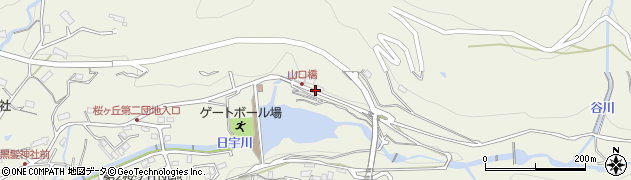 田乃心周辺の地図