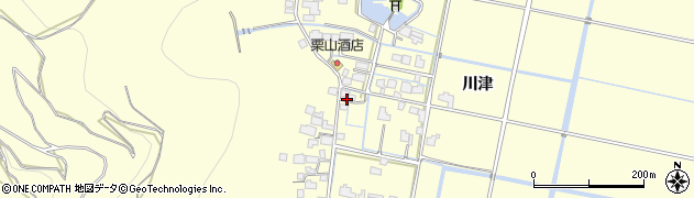 佐賀県白石町（杵島郡）川津周辺の地図