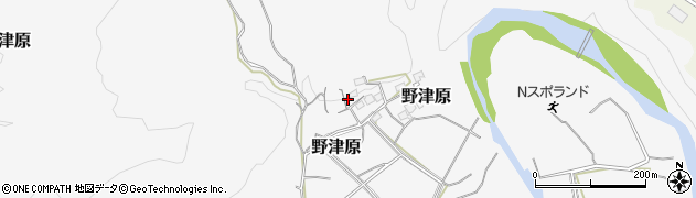 大分県大分市野津原1955周辺の地図