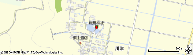 佐賀県杵島郡白石町湯崎2462周辺の地図