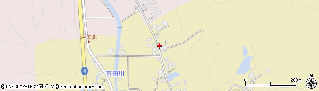 佐賀県西松浦郡有田町戸矢甲1532周辺の地図