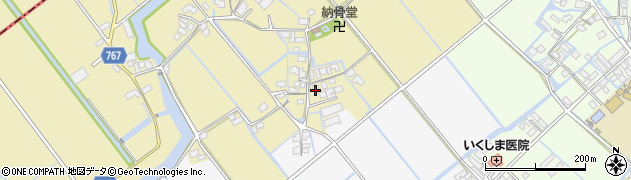 福岡県柳川市間1575周辺の地図