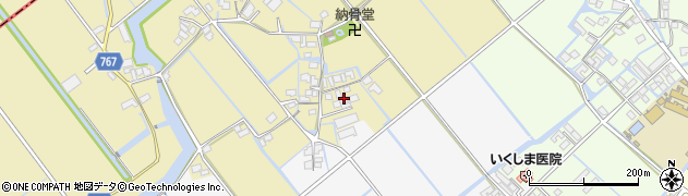 福岡県柳川市間1566周辺の地図