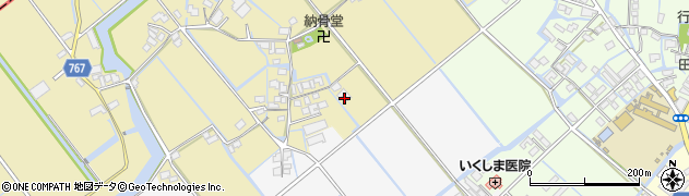 福岡県柳川市間1543周辺の地図
