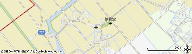 福岡県柳川市間1493周辺の地図
