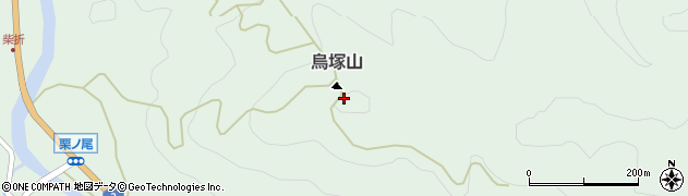 烏塚山周辺の地図