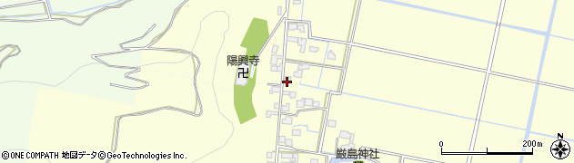 佐賀県杵島郡白石町湯崎1697周辺の地図