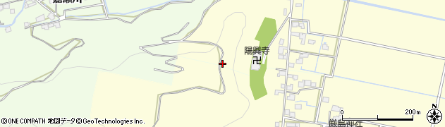 佐賀県杵島郡白石町湯崎1823周辺の地図