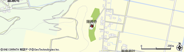 佐賀県杵島郡白石町湯崎1751周辺の地図