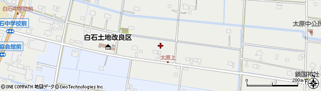 佐賀県杵島郡白石町太原上770周辺の地図