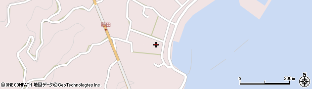 大分県臼杵市藤田周辺の地図