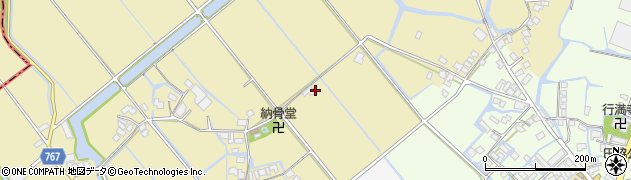 福岡県柳川市間1267周辺の地図