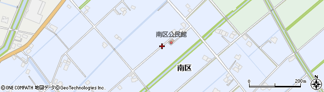 佐賀県白石町（杵島郡）南区周辺の地図