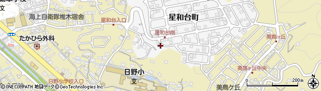 長崎県佐世保市星和台町3周辺の地図
