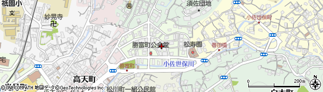 松竹荘周辺の地図