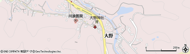 佐賀県西松浦郡有田町大野乙2643周辺の地図