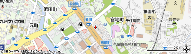 株式会社東京商工リサーチ　佐世保支店周辺の地図