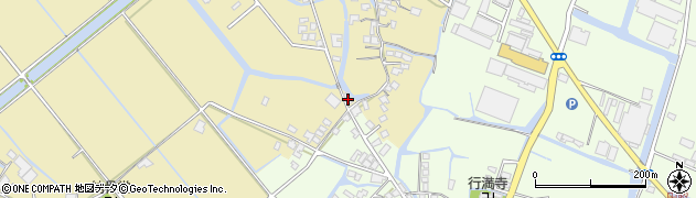 福岡県柳川市間1252周辺の地図