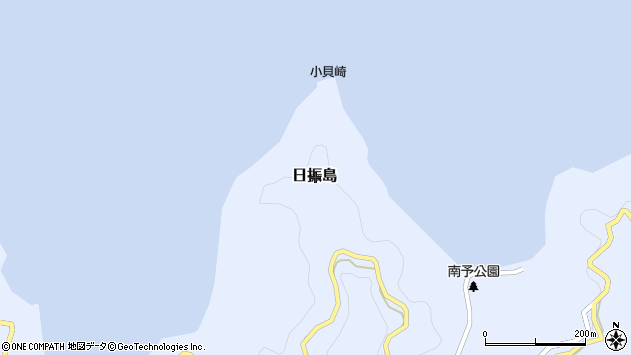〒798-0099 愛媛県宇和島市日振島の地図